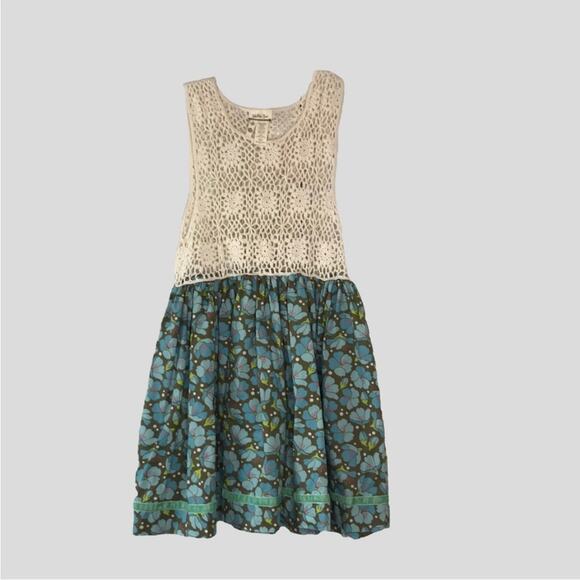 Matilda Jane crochet and floral print dress - Picture 1 of 7